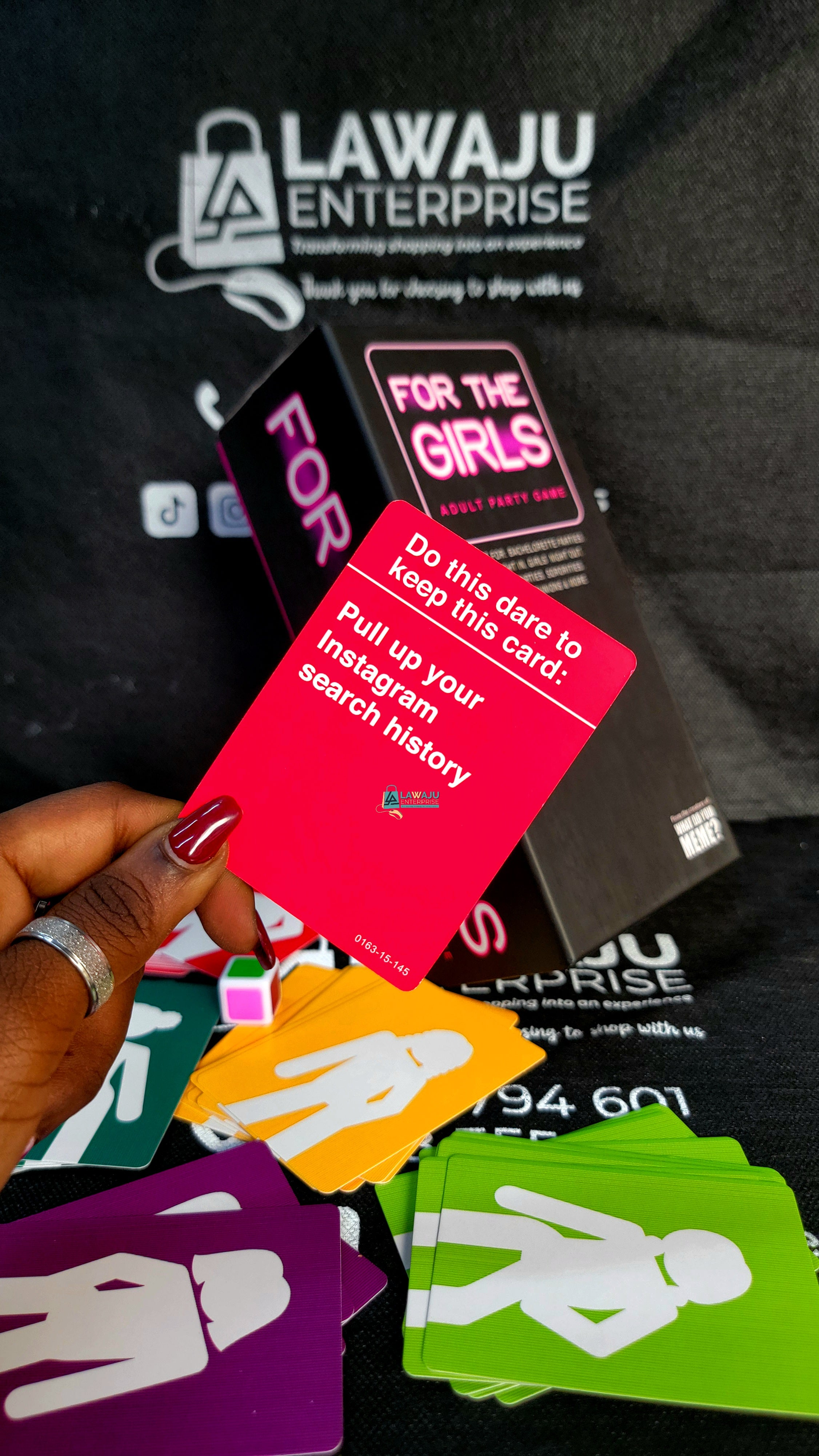 For The Girls! party game — Lawaju Games